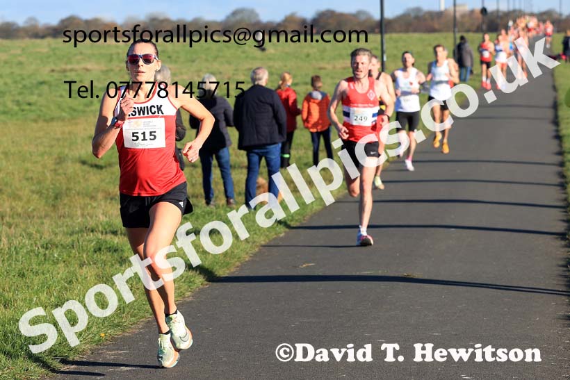 Senior Men and Womens 2023 Heaton Memorial 10k Road Race, Newcastle Town Moor, Newcastle.  Photo: David T. Hewitson/Sports for All Pics